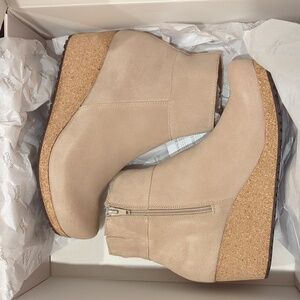 Birkenstock Ebba Suede Leather warm Sand